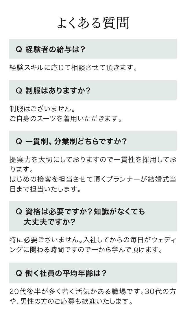 Q&A よくある質問